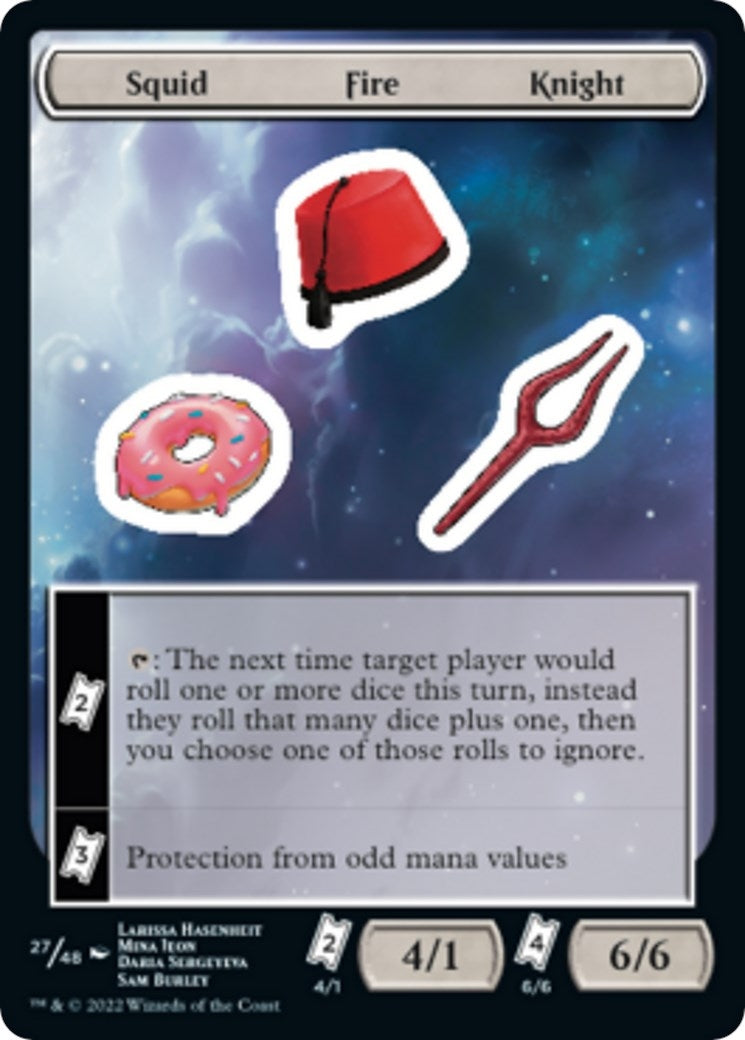 Squid Fire Knight (27) (UNF)