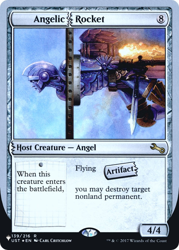 Image for Angelic Rocket (139/216) (LIST) - Magic: The Gathering