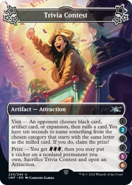 Trivia Contest (2-5-6) (233) (UNF)