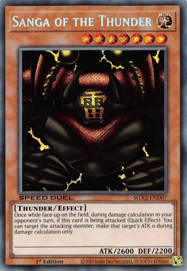 Sanga of the Thunder (Secret Rare) (SGX2-END07) (SGX2)