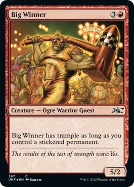 Big Winner (Galaxy Foil) (387) (UNF)
