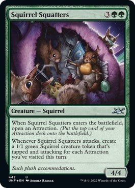 Squirrel Squatters (Galaxy Foil) (442) (UNF)
