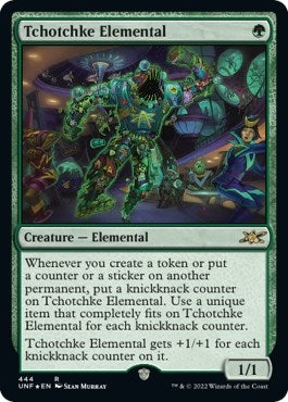 Tchotchke Elemental (Galaxy Foil) (444) (UNF)