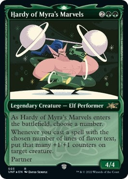 Hardy of Myra's Marvels (Showcase) (Galaxy Foil) (503) (UNF)