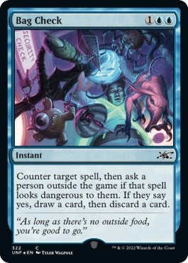 Bag Check (Galaxy Foil) (322) (UNF)