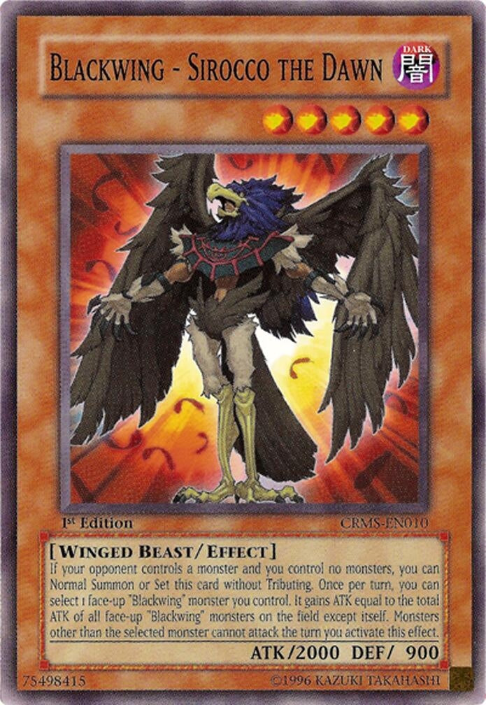 Blackwing - Sirocco the Dawn (CRMS-EN010) (CRMS)