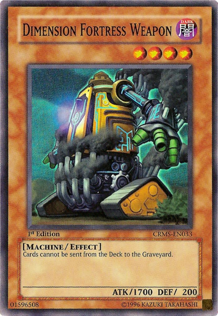 Dimension Fortress Weapon (CRMS-EN033) (CRMS)