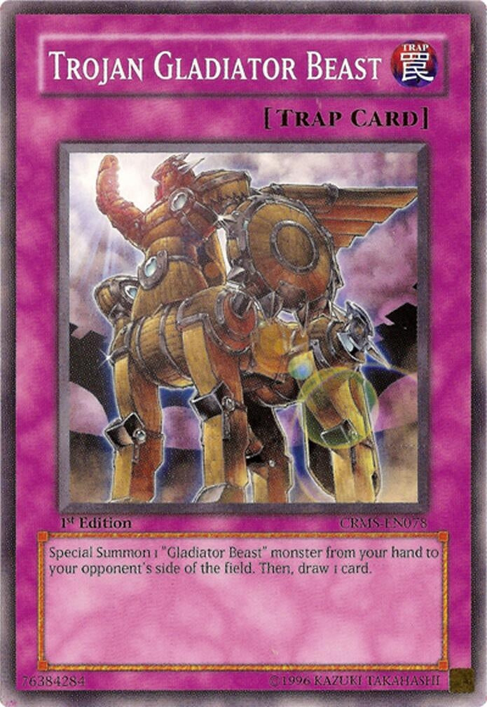Trojan Gladiator Beast (CRMS-EN078) (CRMS)