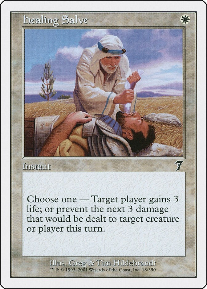 Image for Healing Salve (18) (7ED) - Magic: The Gathering