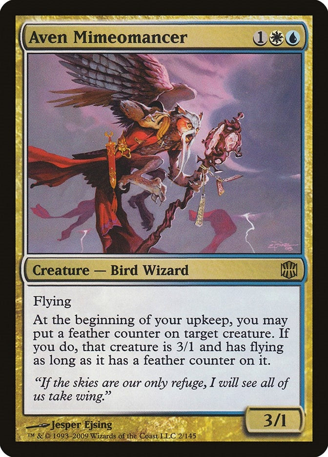 Image for Aven Mimeomancer (2) (ARB) - Magic: The Gathering