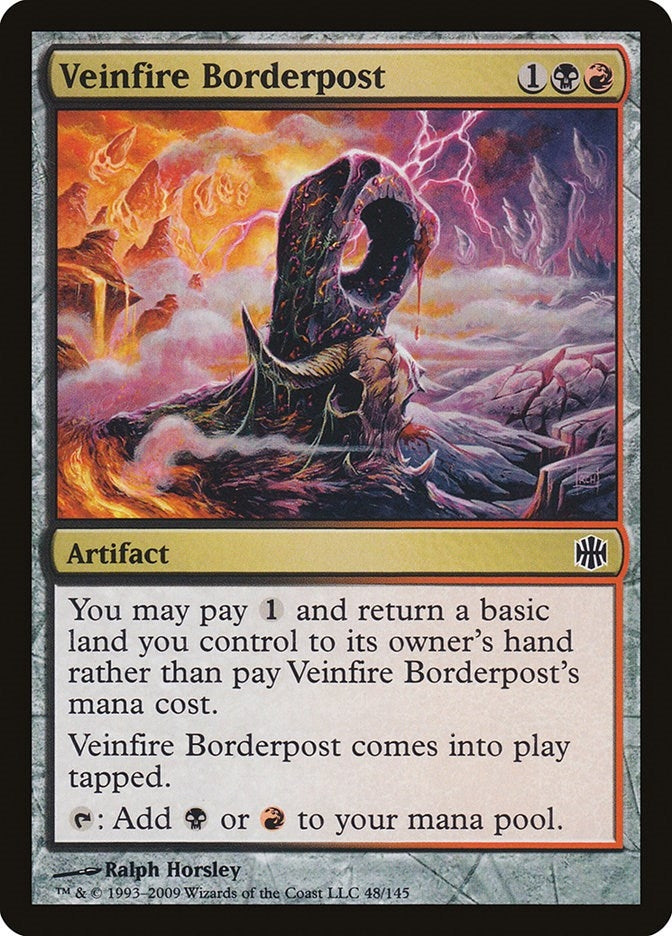 Image for Veinfire Borderpost (48) (ARB) - Magic: The Gathering