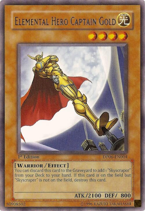 Elemental Hero Captain Gold (DP06-EN004) (DP06)