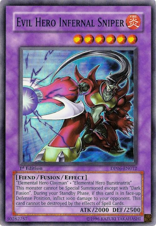 Evil Hero Infernal Sniper (DP06-EN012) (DP06)