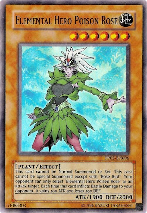 Elemental Hero Poison Rose (PP02-EN006) (PP02)