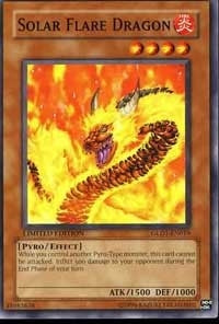 Solar Flare Dragon (GLD1-EN019) (GLD1)