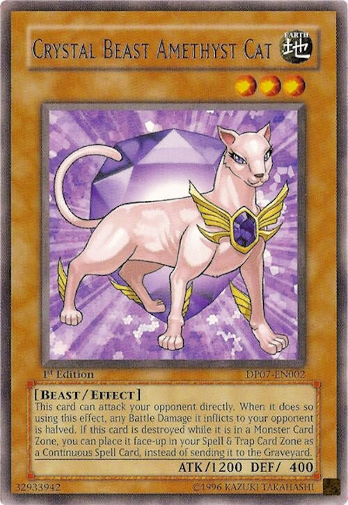 Crystal Beast Amethyst Cat (DP07-EN002) (DP07)