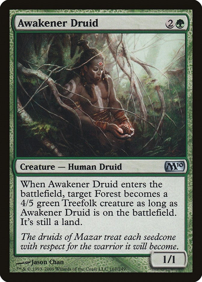 Image for Awakener Druid (167) (M10) - Magic: The Gathering