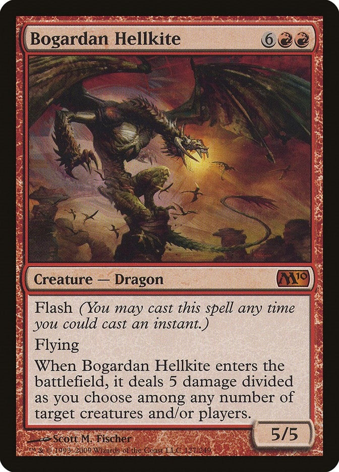 Image for Bogardan Hellkite (127) (M10) - Magic: The Gathering