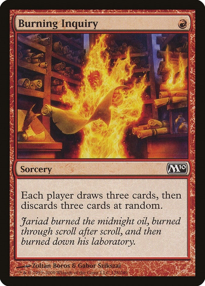 Image for Burning Inquiry (128) (M10) - Magic: The Gathering