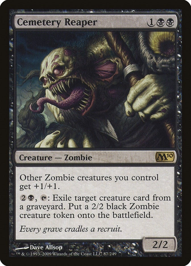 Image for Cemetery Reaper (87) (M10) - Magic: The Gathering