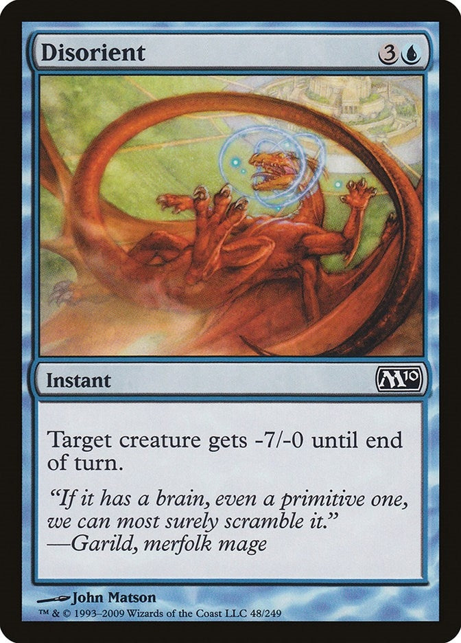 Image for Disorient (48) (M10) - Magic: The Gathering