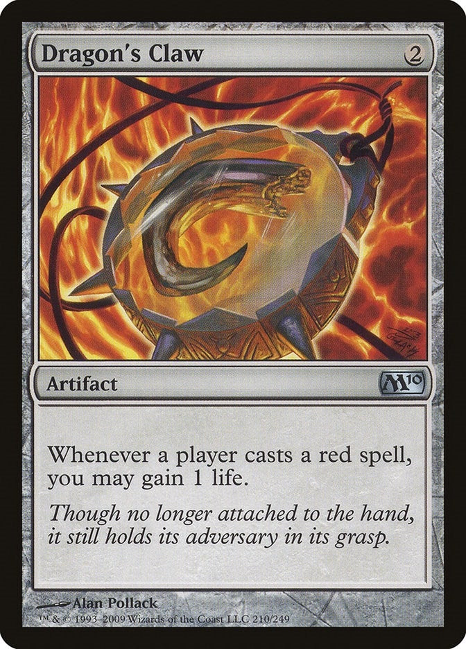 Image for Dragon's Claw (210) (M10) - Magic: The Gathering