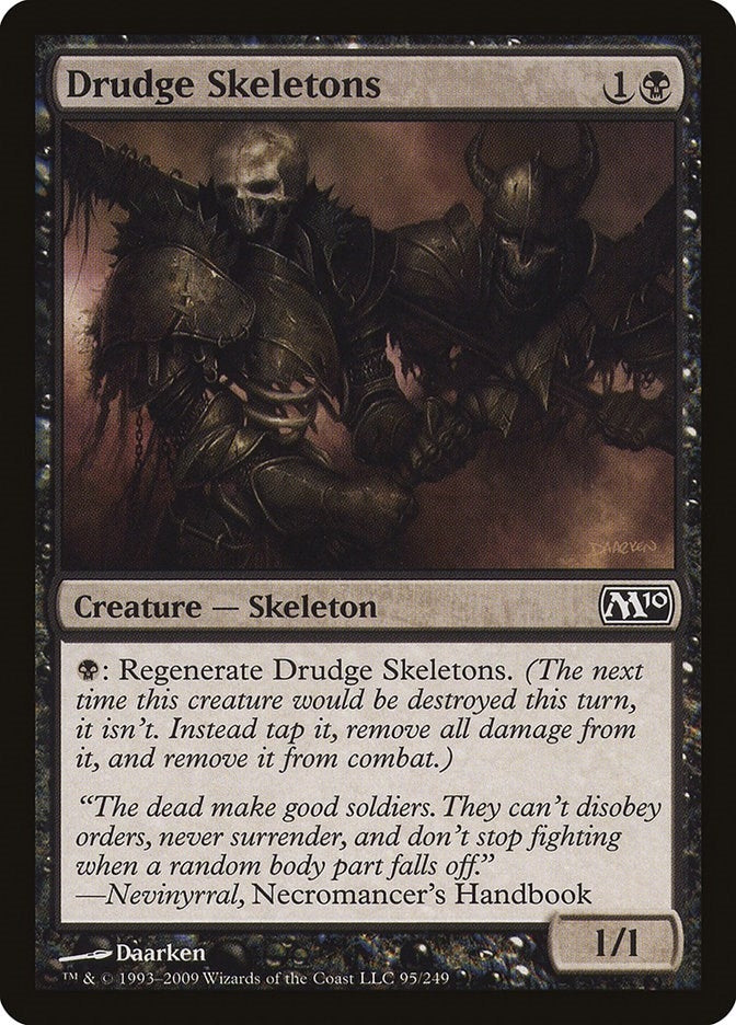 Image for Drudge Skeletons (95) (M10) - Magic: The Gathering