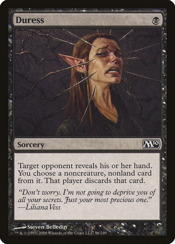 Image for Duress (96) (M10) - Magic: The Gathering