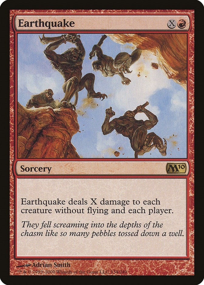 Image for Earthquake (134) (M10) - Magic: The Gathering