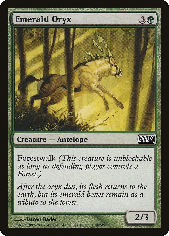 Image for Emerald Oryx (179) (M10) - Magic: The Gathering