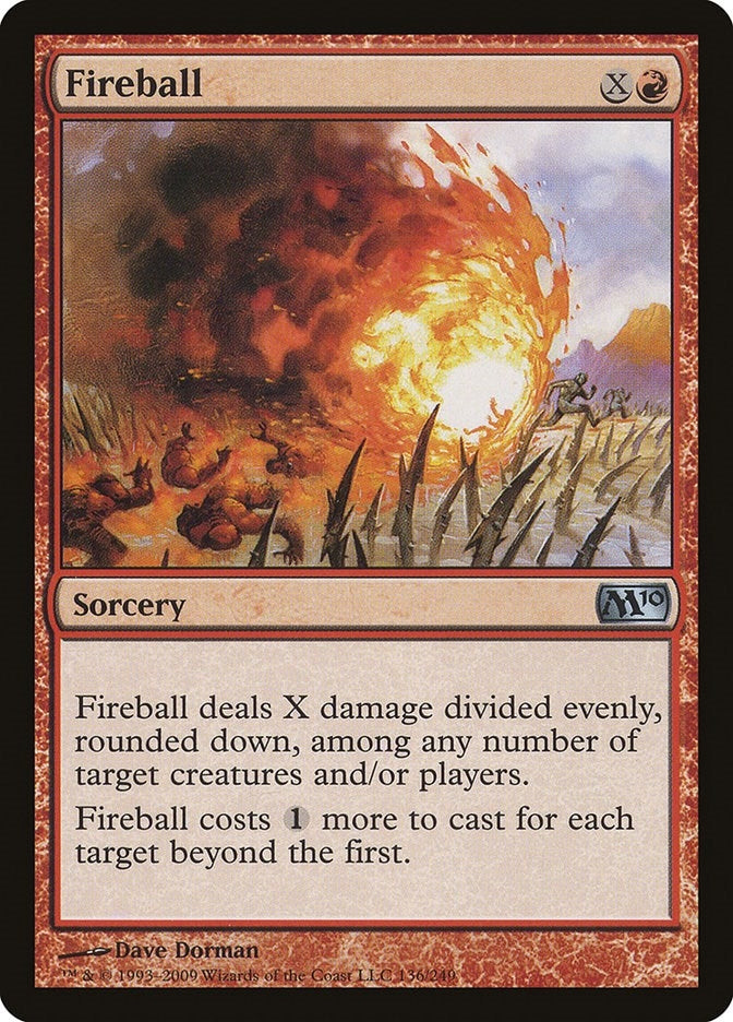 Image for Fireball (136) (M10) - Magic: The Gathering