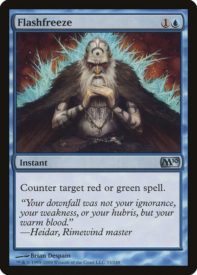 Image for Flashfreeze (53) (M10) - Magic: The Gathering