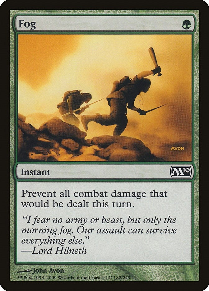 Image for Fog (182) (M10) - Magic: The Gathering