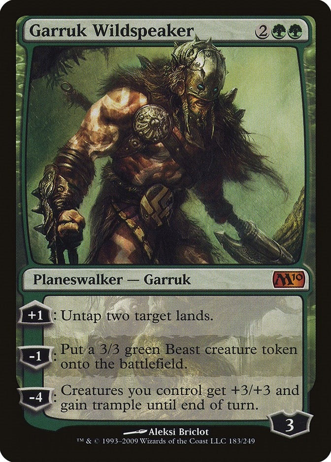 Image for Garruk Wildspeaker (183) (M10) - Magic: The Gathering