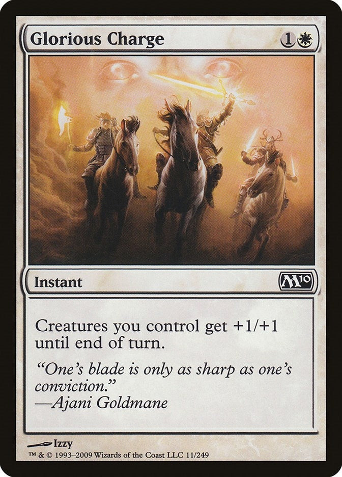 Image for Glorious Charge (11) (M10) - Magic: The Gathering