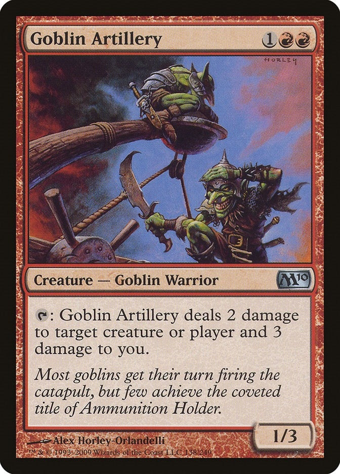 Image for Goblin Artillery (138) (M10) - Magic: The Gathering