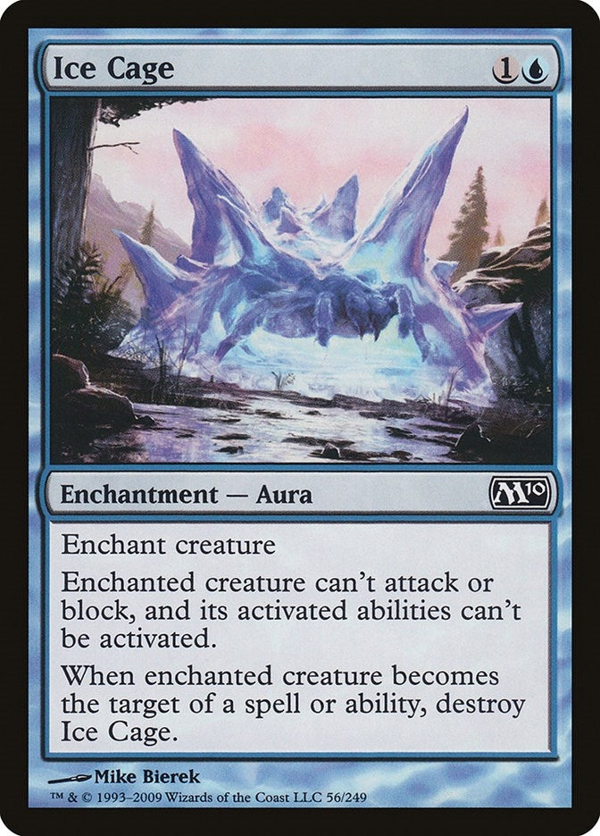 Image for Ice Cage (56) (M10) - Magic: The Gathering