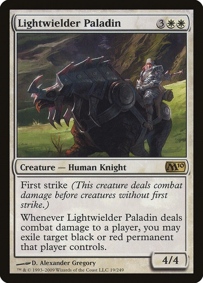 Image for Lightwielder Paladin (19) (M10) - Magic: The Gathering