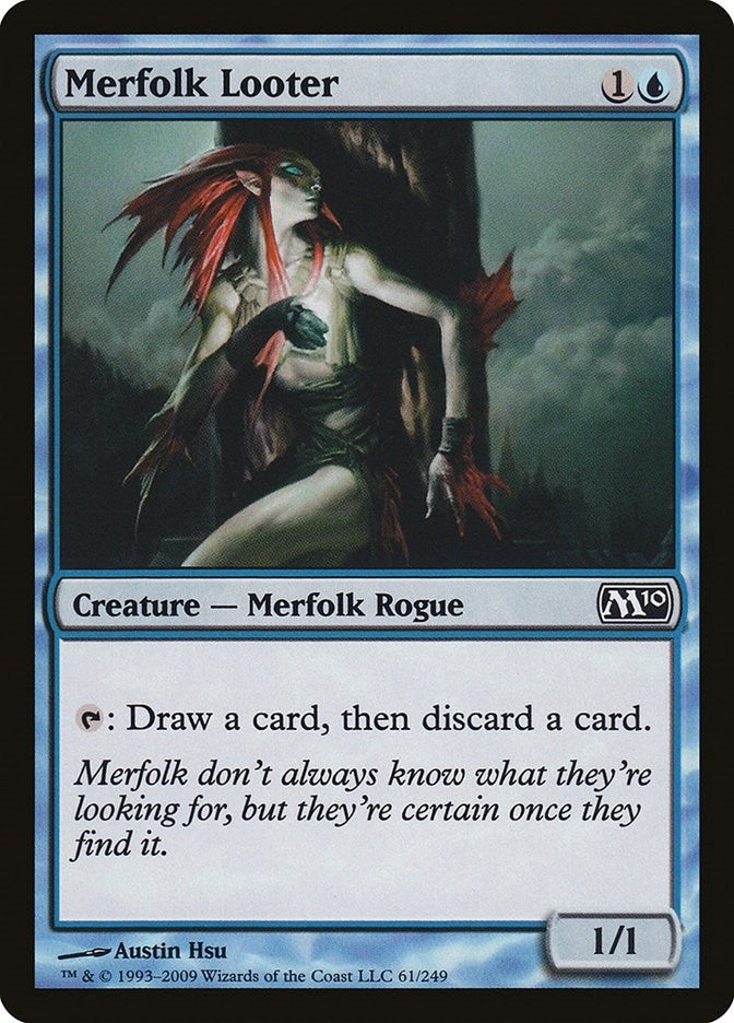 Image for Merfolk Looter (61) (M10) - Magic: The Gathering