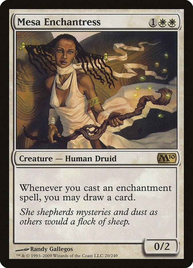 Image for Mesa Enchantress (20) (M10) - Magic: The Gathering
