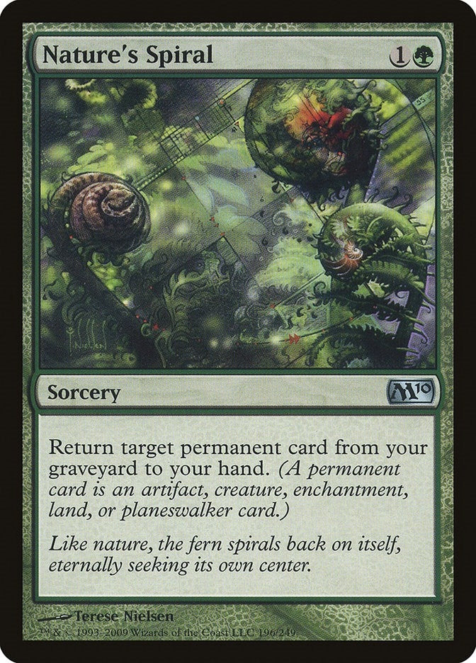 Image for Nature's Spiral (196) (M10) - Magic: The Gathering