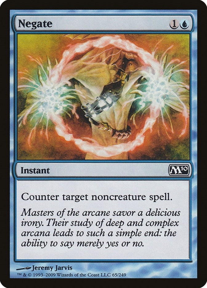 Image for Negate (65) (M10) - Magic: The Gathering