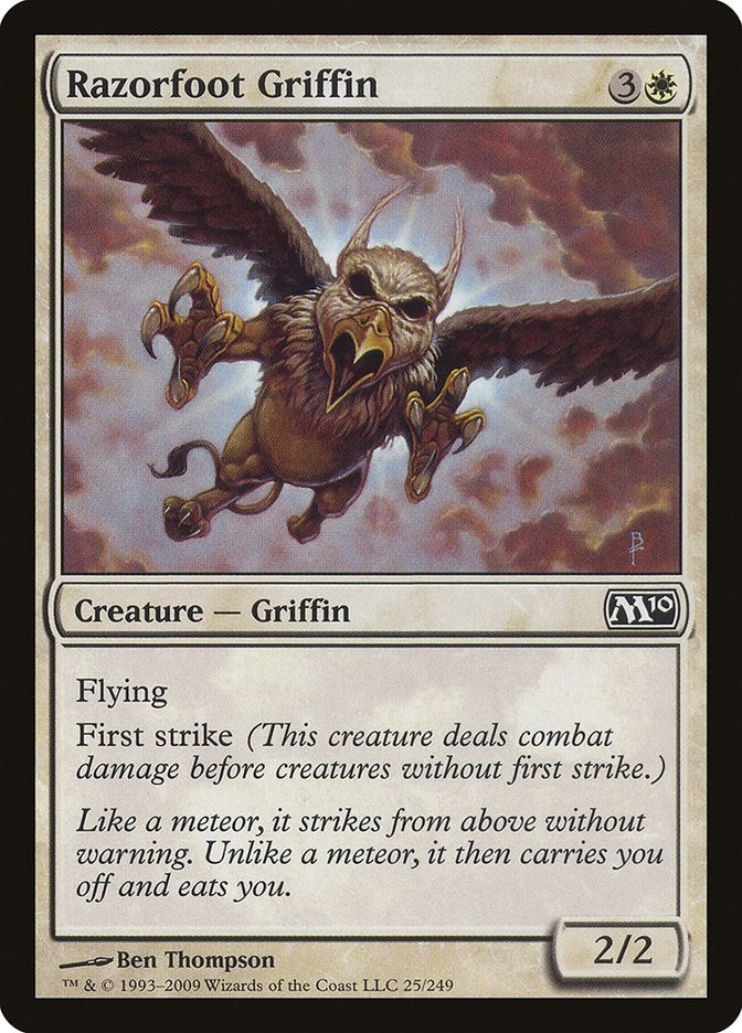 Image for Razorfoot Griffin (25) (M10) - Magic: The Gathering