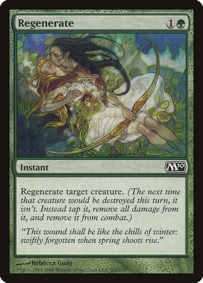 Image for Regenerate (202) (M10) - Magic: The Gathering