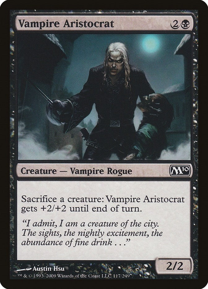 Image for Vampire Aristocrat (117) (M10) - Magic: The Gathering