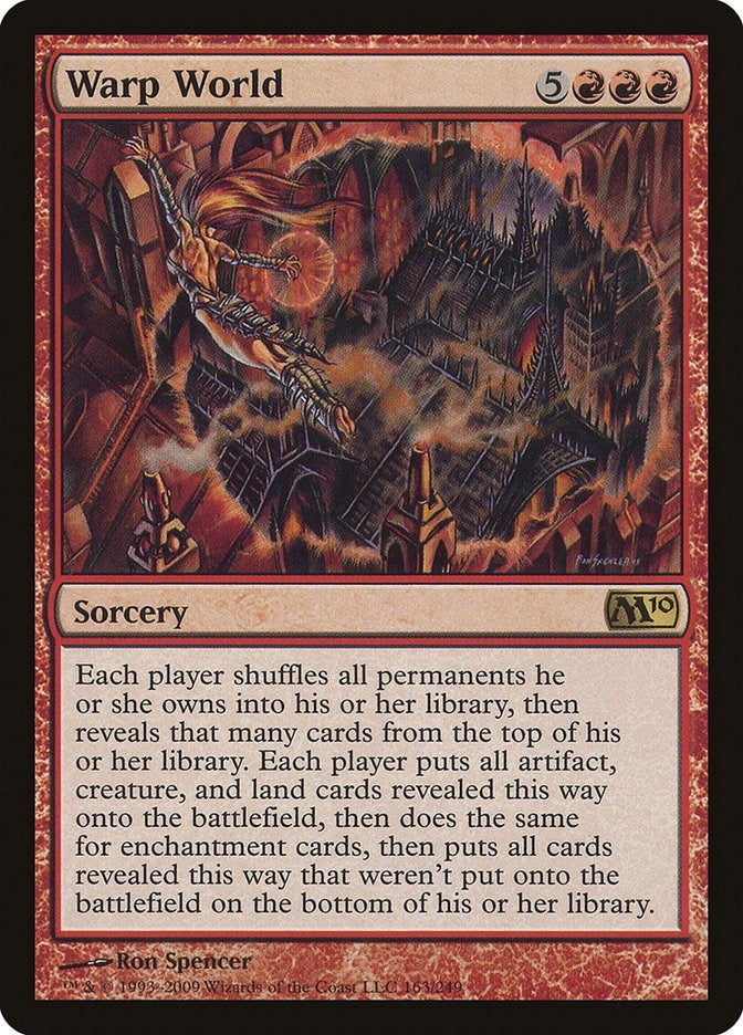 Image for Warp World (163) (M10) - Magic: The Gathering