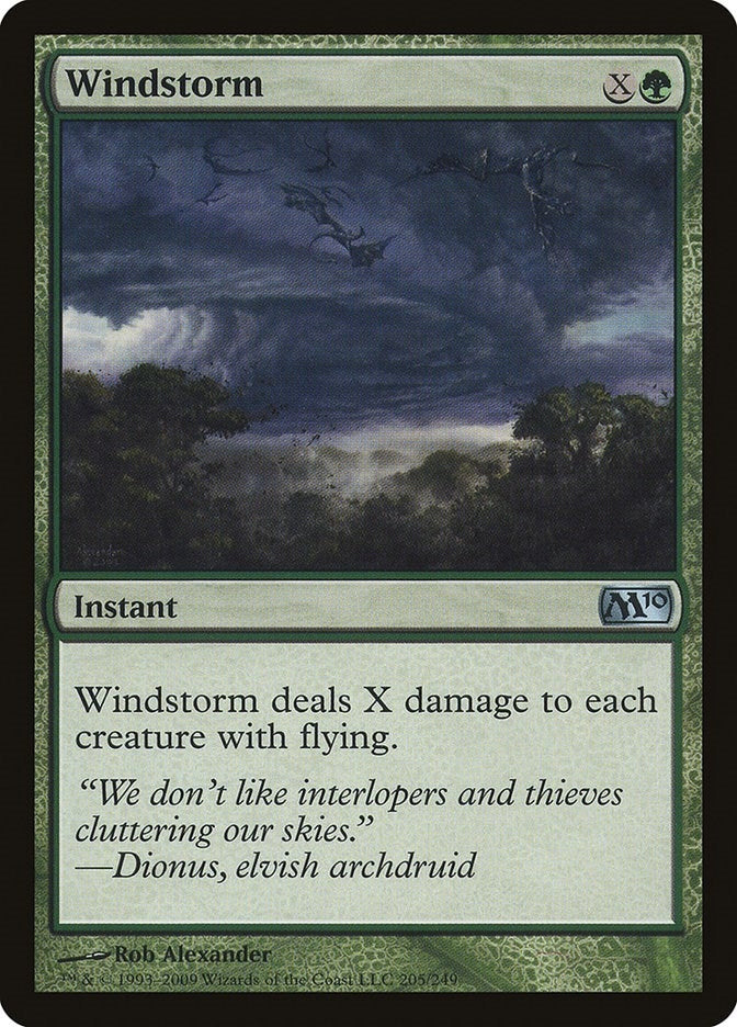 Image for Windstorm (205) (M10) - Magic: The Gathering