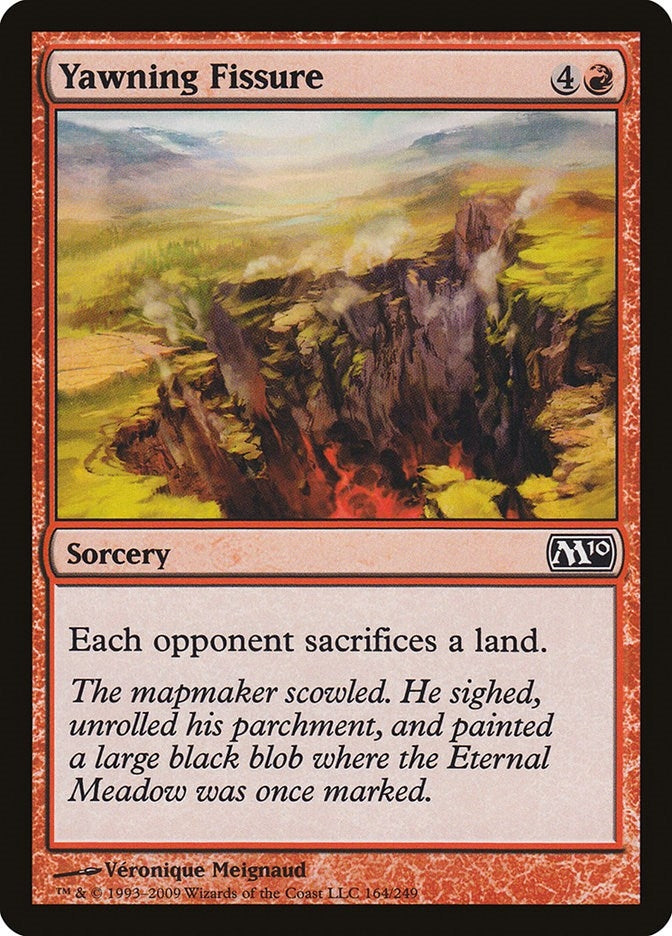 Image for Yawning Fissure (164) (M10) - Magic: The Gathering