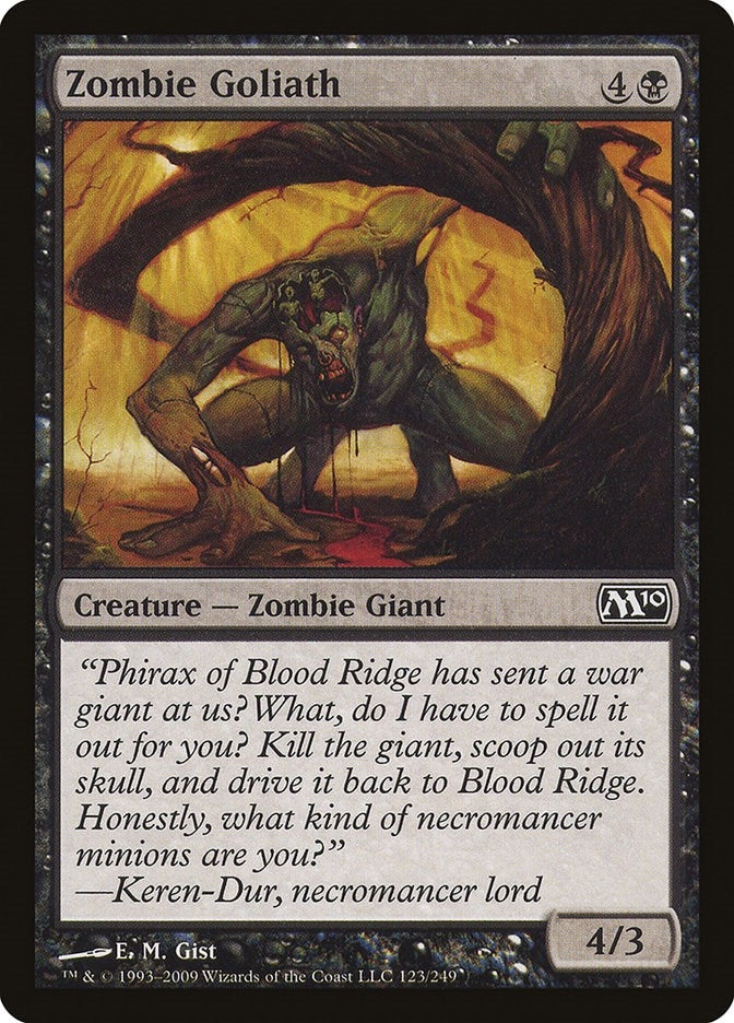Image for Zombie Goliath (123) (M10) - Magic: The Gathering