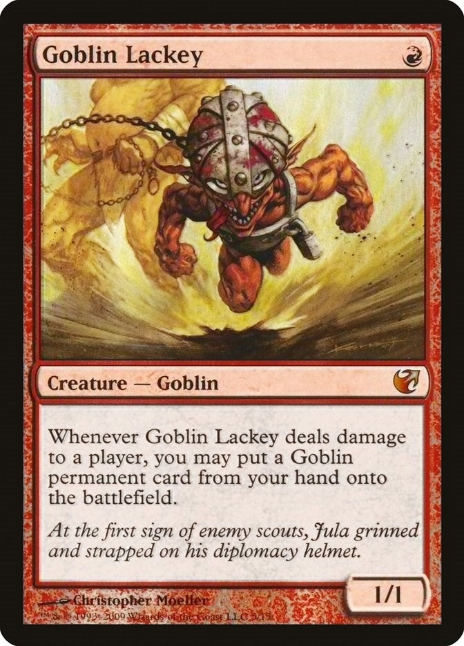 Image for Goblin Lackey (5) (V09) - Magic: The Gathering